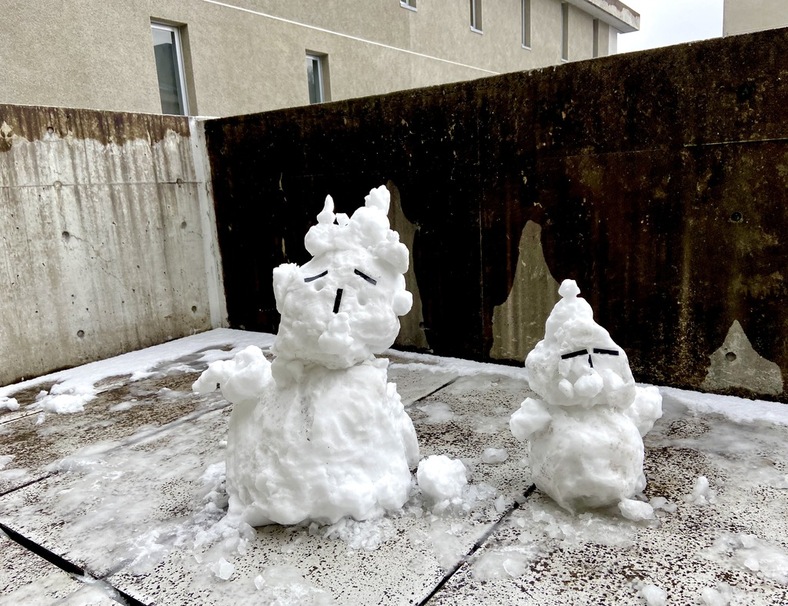 Guchiさんの この一枚「今年は、神学校に入学して初めて雪だるまができるほどの積雪でした。」