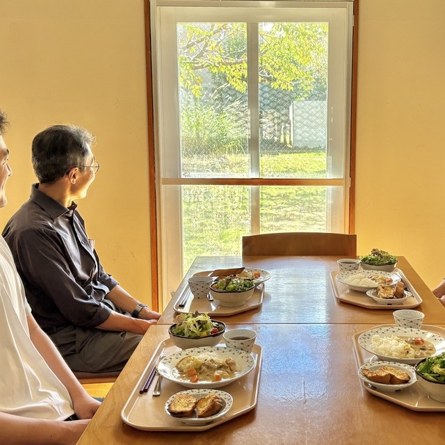 神学校食堂風景☺︎